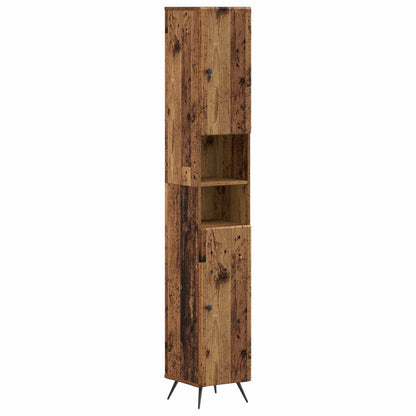 3 Piece Bathroom Cabinet Set BREDA Engineered Wood