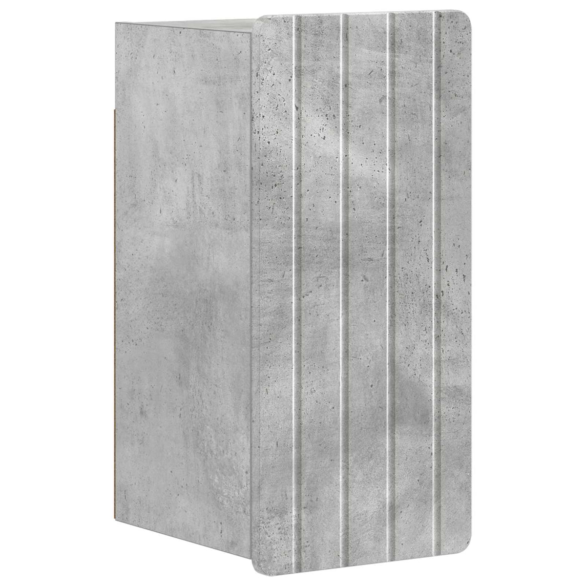 4 Piece Bathroom Cabinet Set ZWOLLE Concrete Grey