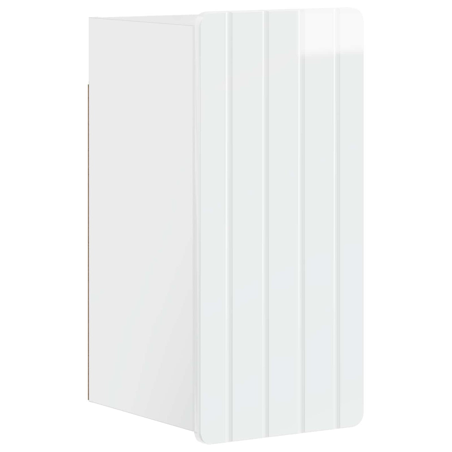 4 Piece Bathroom Cabinet Set ZWOLLE High Gloss White