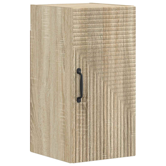 4 Piece Bathroom Cabinet Set HAARLEM Sonoma Oak Engineered Wood
