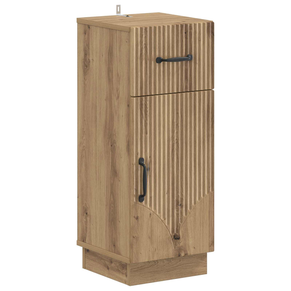 4 Piece Bathroom Cabinet Set HOORN Artisan Oak Engineered Wood