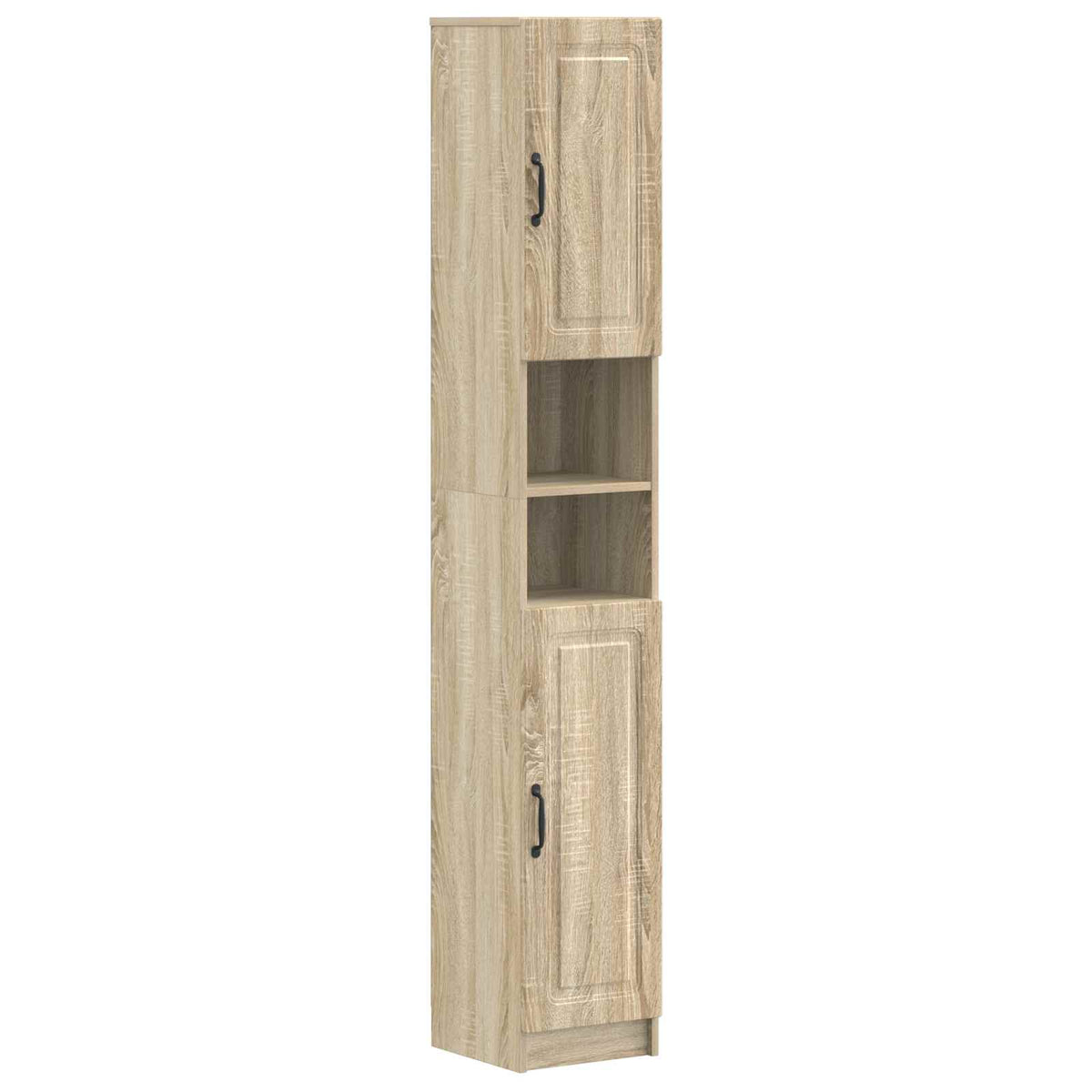 4 Piece Bathroom Cabinet Set UTRECHT Sonoma Oak Engineered Wood