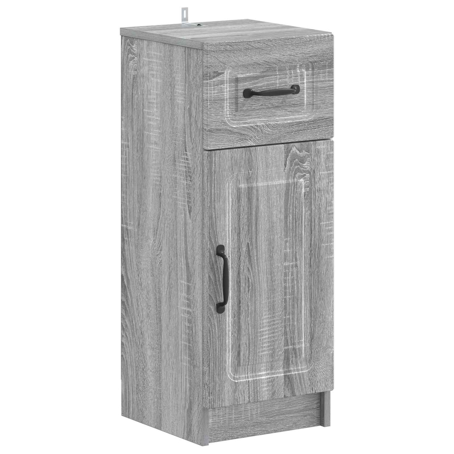 4 Piece Bathroom Cabinet Set UTRECHT Grey Sonoma