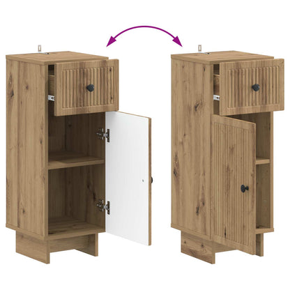3 Piece Bathroom Cabinet Set EDE 3 pcs Artisan Oak