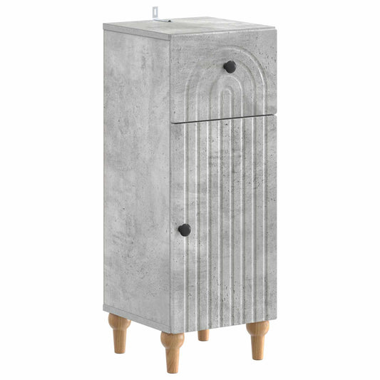 2 Piece Bathroom Cabinet Set ALKMAAR Concrete Grey