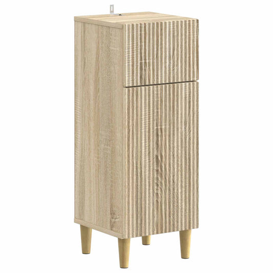 2 Piece Bathroom Cabinet Set ARNHEM Sonoma Oak Engineered Wood