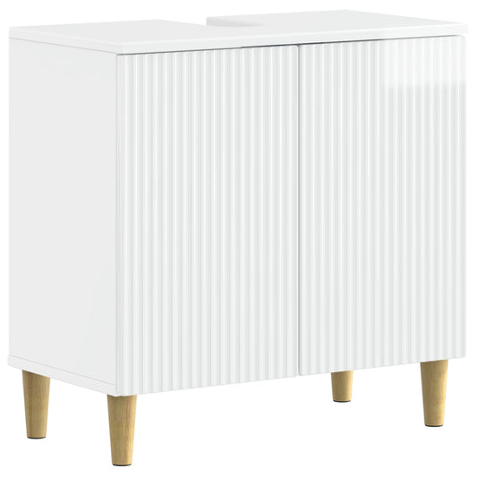 2 Piece Bathroom Cabinet Set ARNHEM High Gloss White
