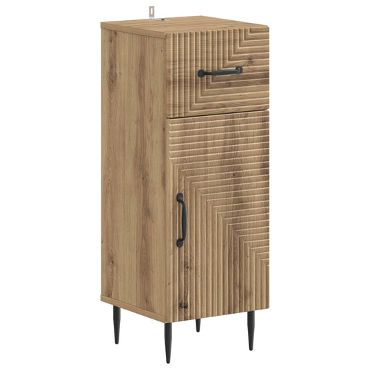 2 Piece Bathroom Cabinet Set HAARLEM Artisan Oak