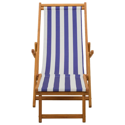 Folding Sun Lounger 2 pcs 3 Position Solid Eucalyptus Wood