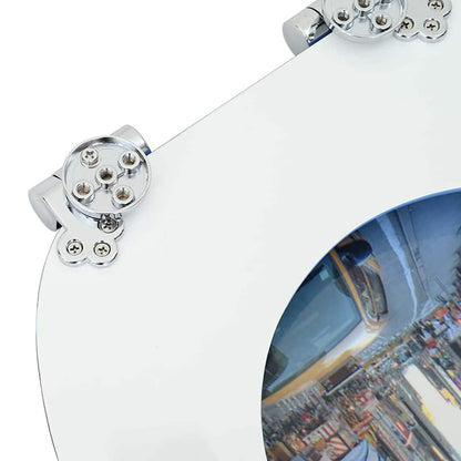 Soft-Close Toilet Seat Multicolour 44 x 38 cm MDF board