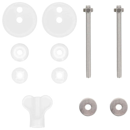 Soft-Close Toilet Seat Multicolour 44 x 38 cm MDF board