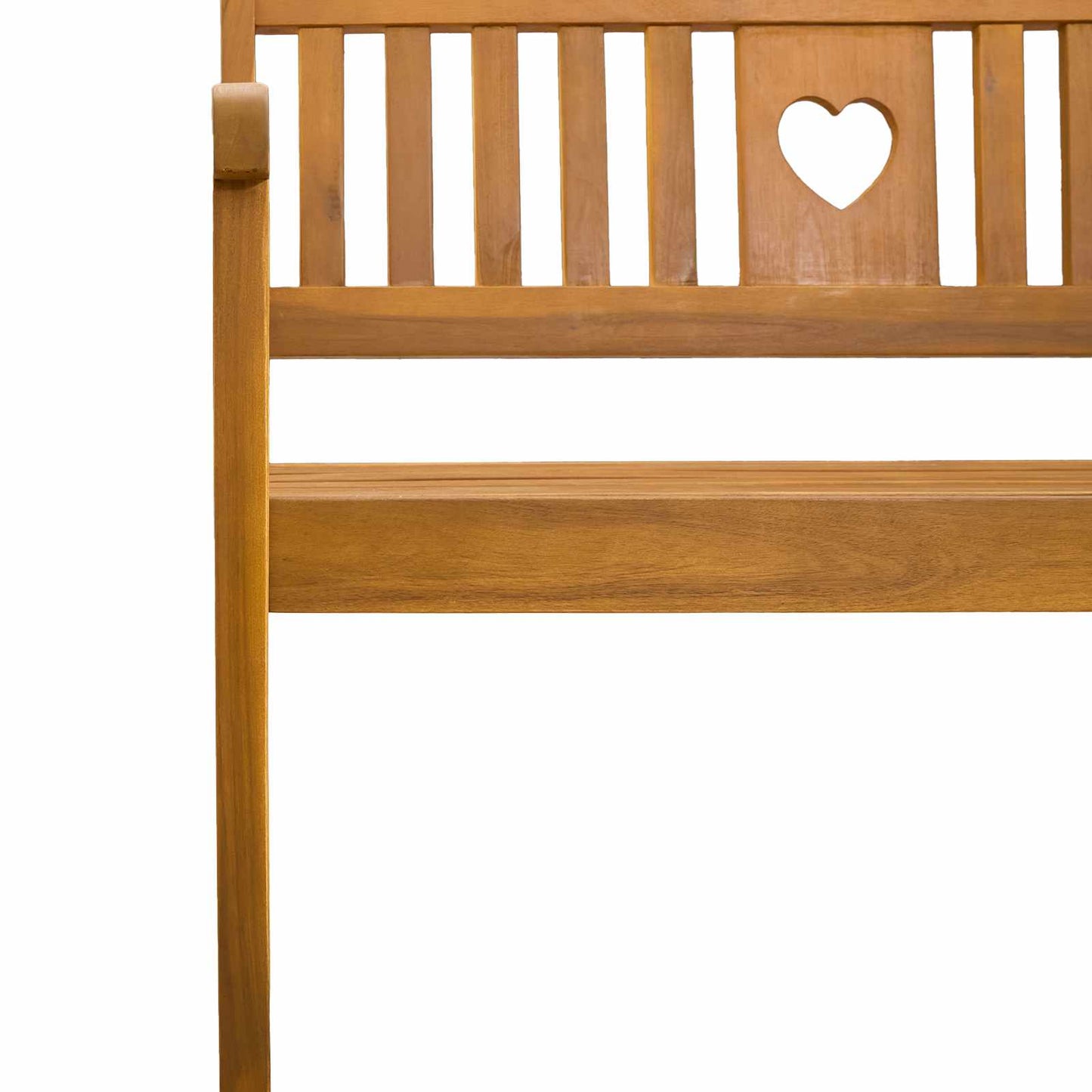 Outdoor Bench Natural 150 x 55.5 x 90 cm Solid Acacia Wood