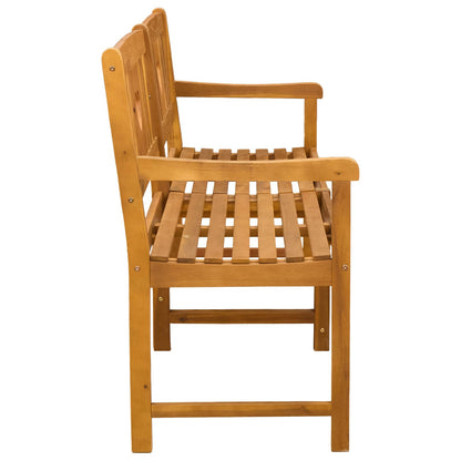 Outdoor Bench Natural 150 x 55.5 x 90 cm Solid Acacia Wood