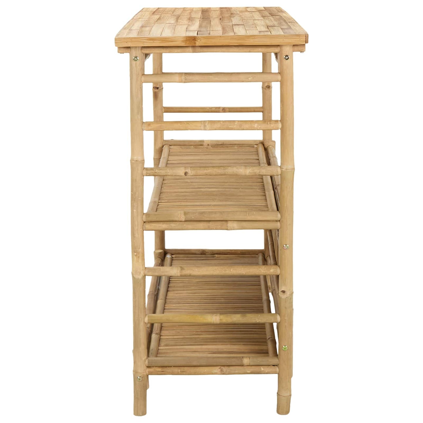 Outdoor Bar Table Natural 110 x 50 x 105 cm Bamboo