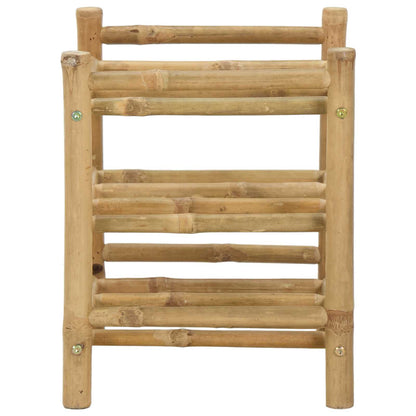 Wine Rack Natural 32.5 x 29.5 x 36 cm Bamboo
