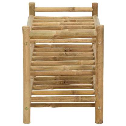 Wine Rack Natural 57 x 29.5 x 36 cm Bamboo