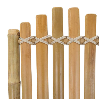 Garden Chair 4 pcs Natural Bamboo