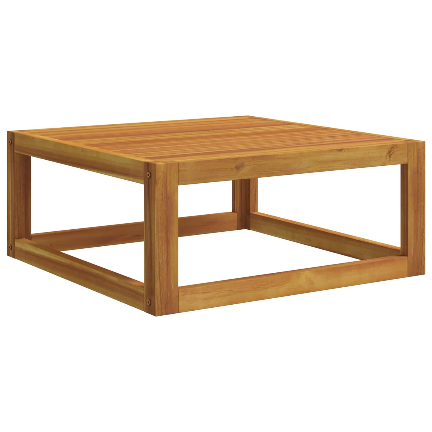 Sofa Set 6 pcs Natural Solid Acacia Wood