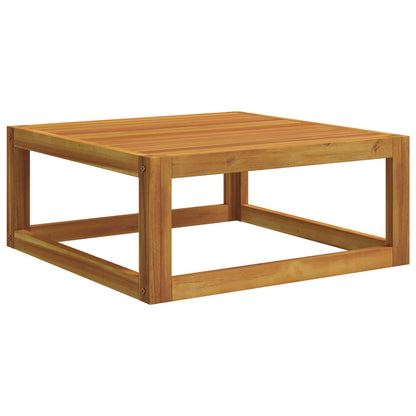Sofa Set 6 pcs Natural Solid Acacia Wood