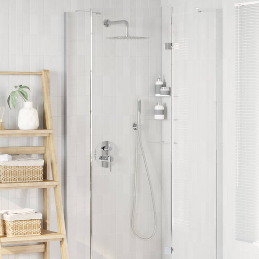 Concealed Shower System (Round) Silver Stainless Steel 201