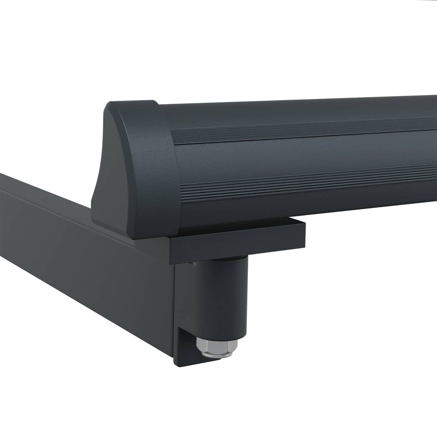 Manual Retractable Awning Frame Anthracite 3.5 x 2 m Aluminium