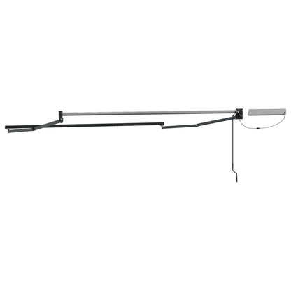 Electric Retractable Awning Frame Anthracite 3 x 2 m Steel