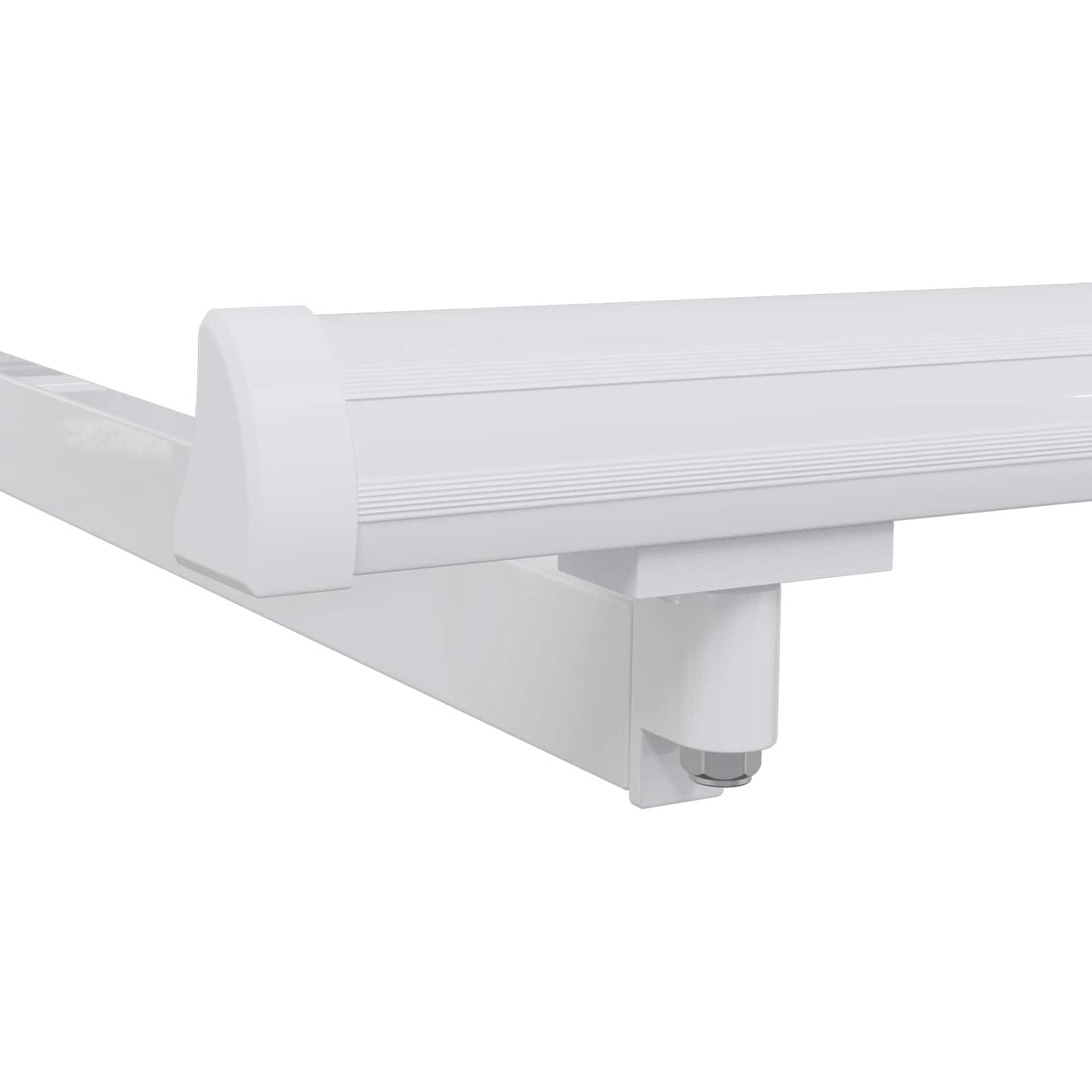 Manual Awning Frame Adjustable White 5 x 3.5 m Steel