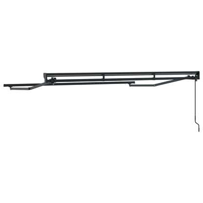 Manual Awning Frame Adjustable Anthracite 3.5 x 2 m Steel