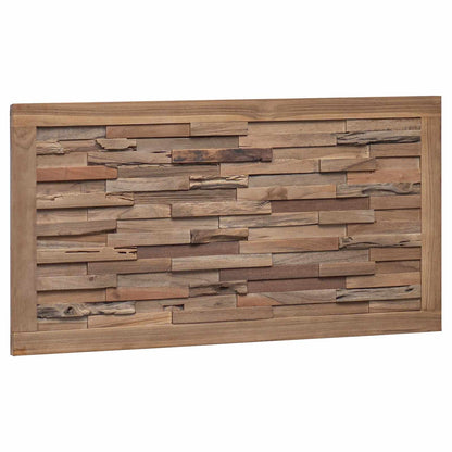 Bed Headboard Natural Solid Teak Wood