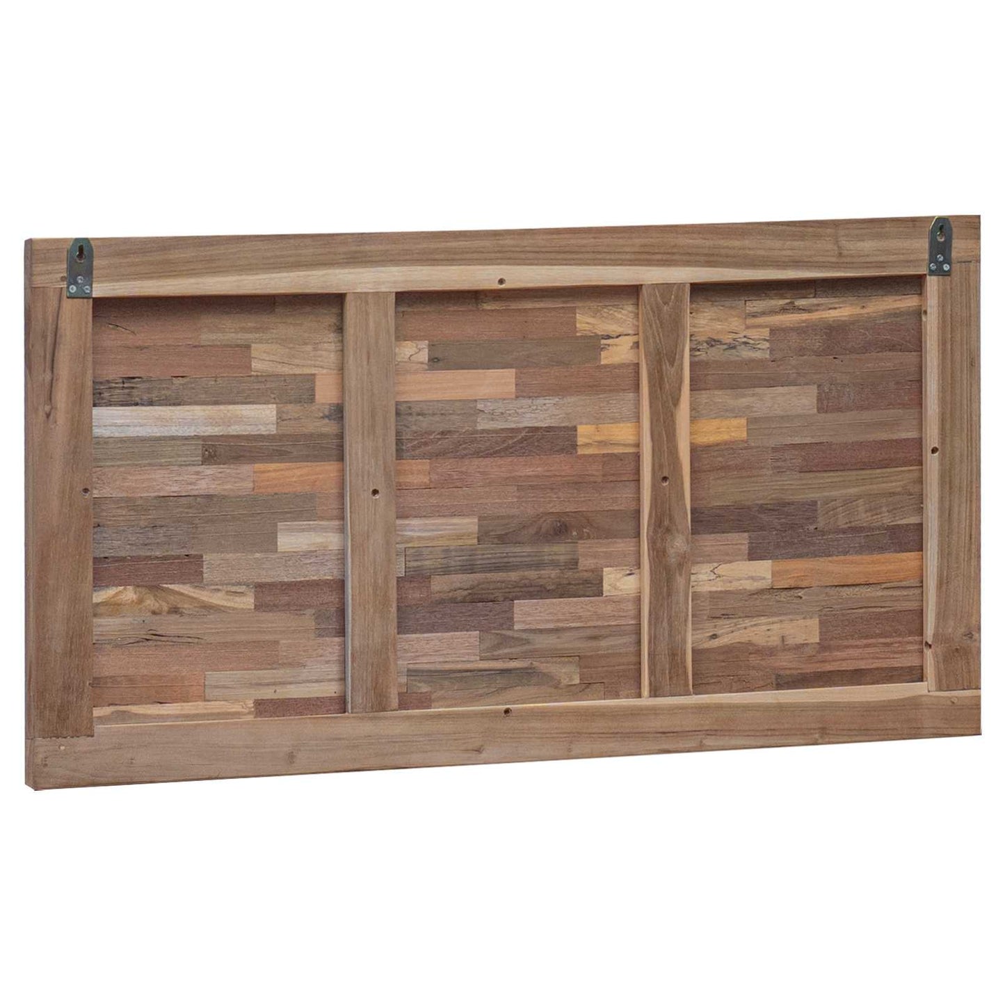 Bed Headboard Natural Solid Teak Wood
