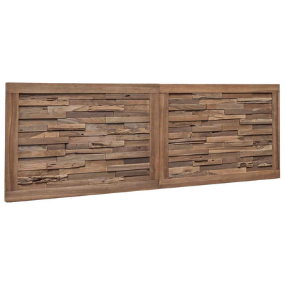 Bed Headboard Natural Solid Teak Wood