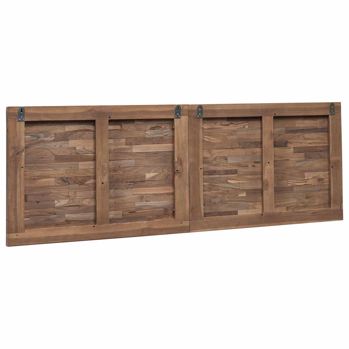 Bed Headboard Natural Solid Teak Wood
