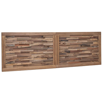 Bed Headboard Natural Solid Teak Wood
