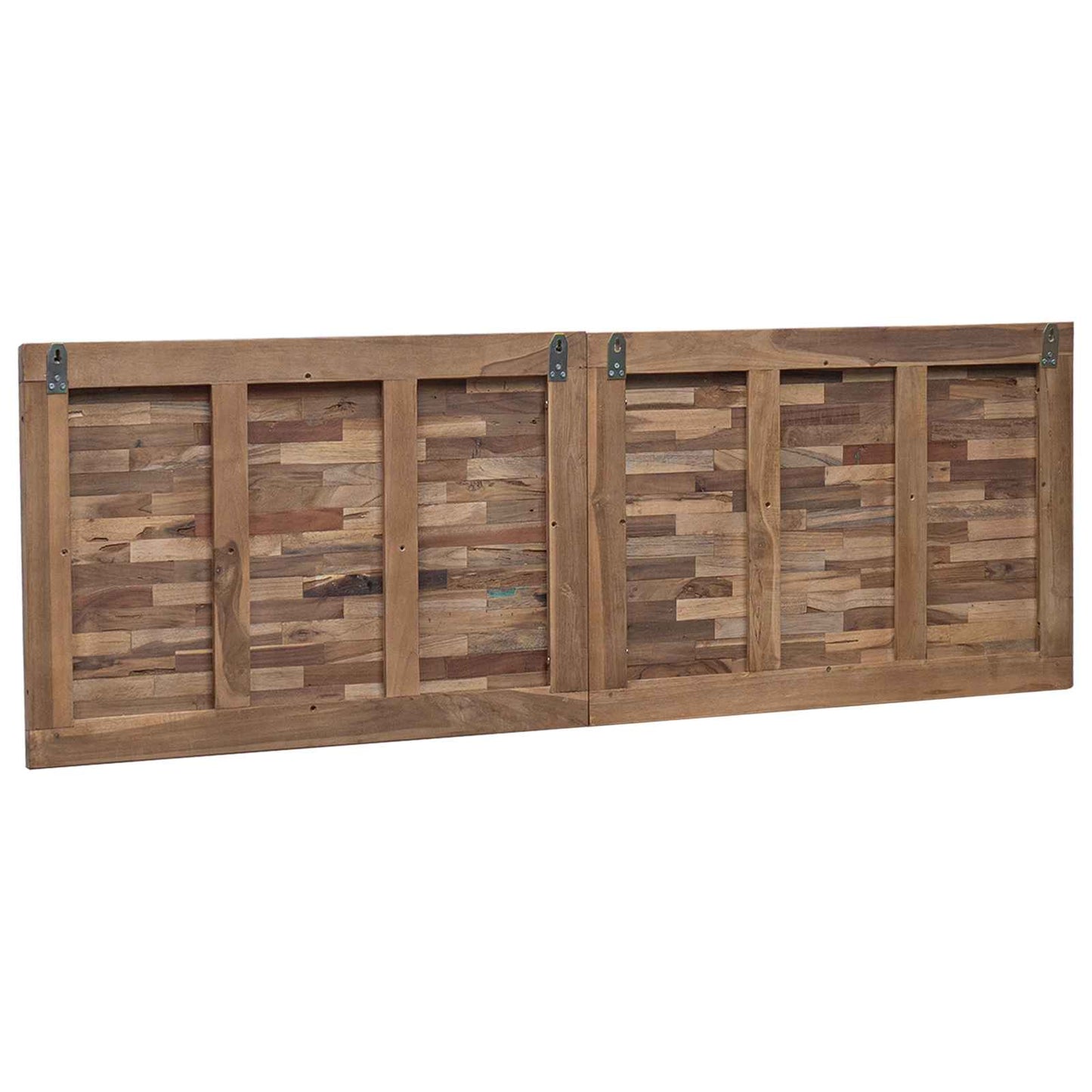 Bed Headboard Natural Solid Teak Wood