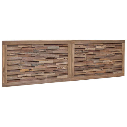 Bed Headboard Natural Solid Teak Wood
