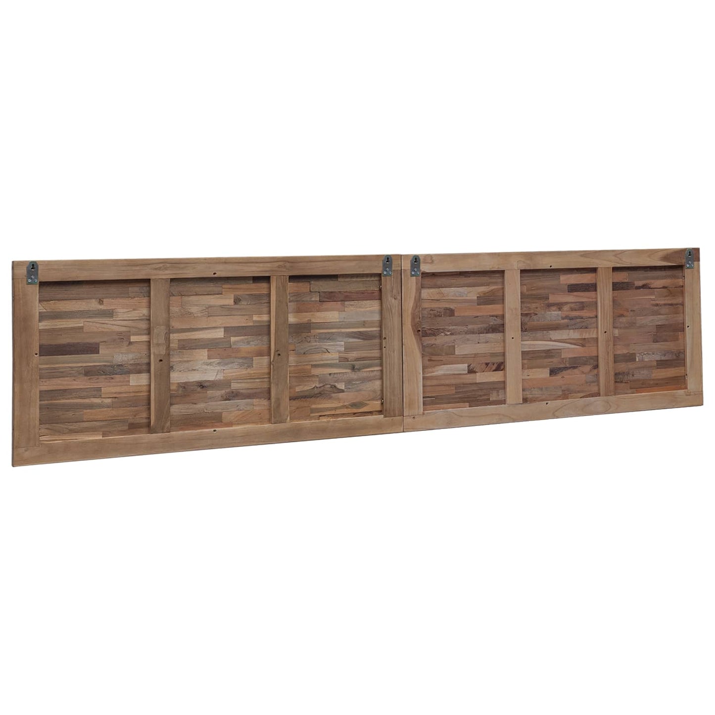 Bed Headboard Natural Solid Teak Wood
