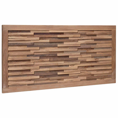 Bed Headboard Natural Solid Teak Wood