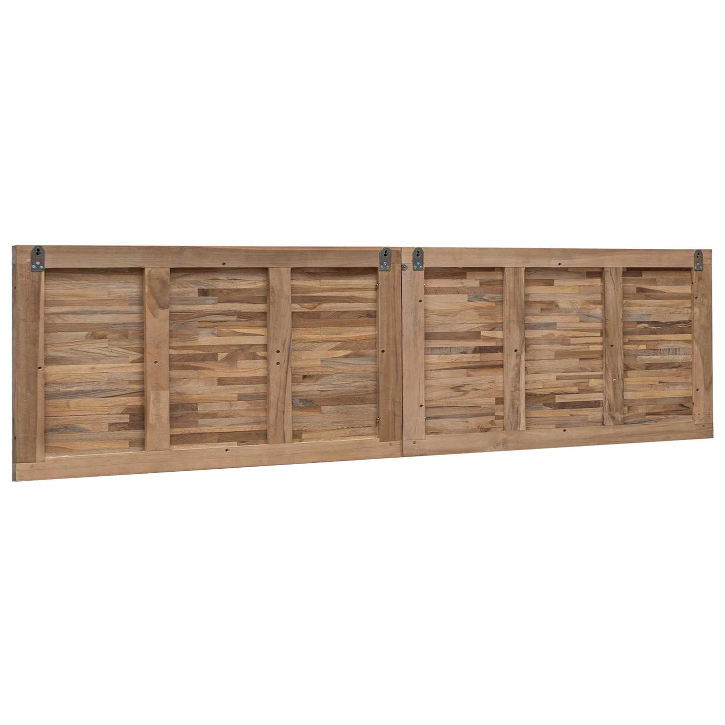 Bed Headboard Natural Solid Teak Wood