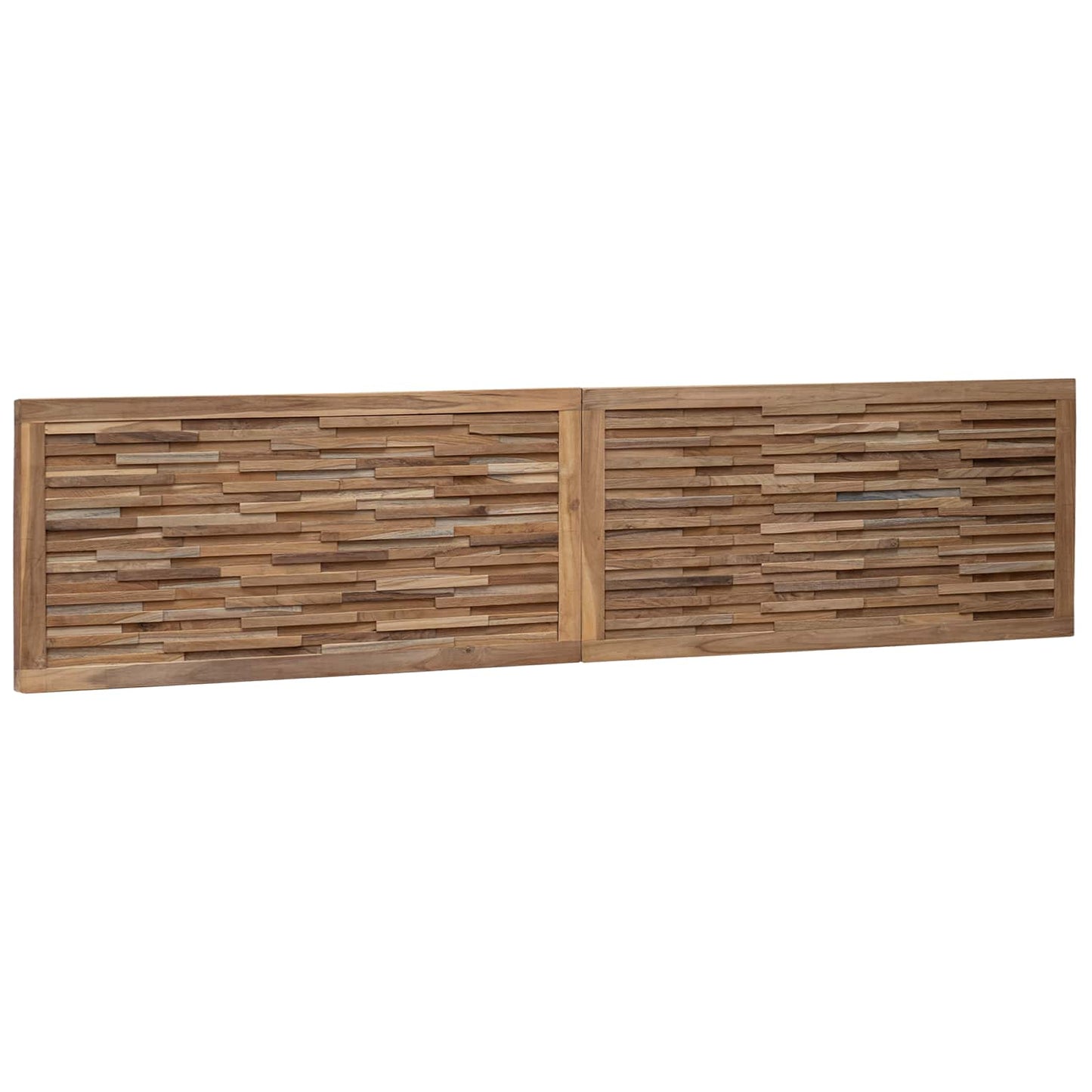 Bed Headboard Natural Solid Teak Wood