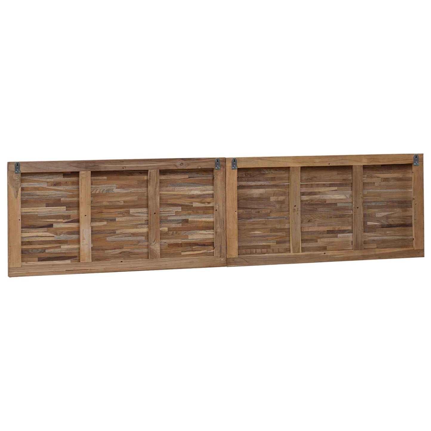 Bed Headboard Natural Solid Teak Wood