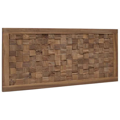 Bed Headboard Natural Solid Teak Wood