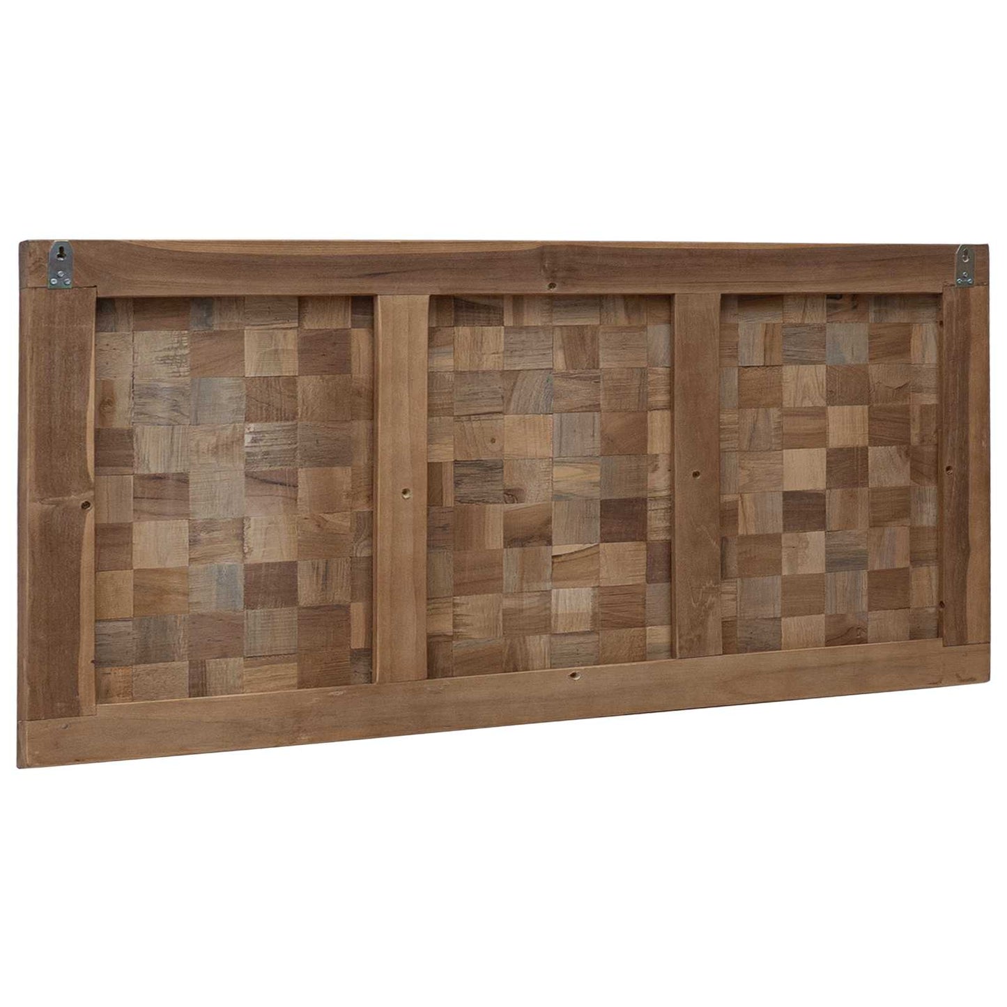 Bed Headboard Natural Solid Teak Wood
