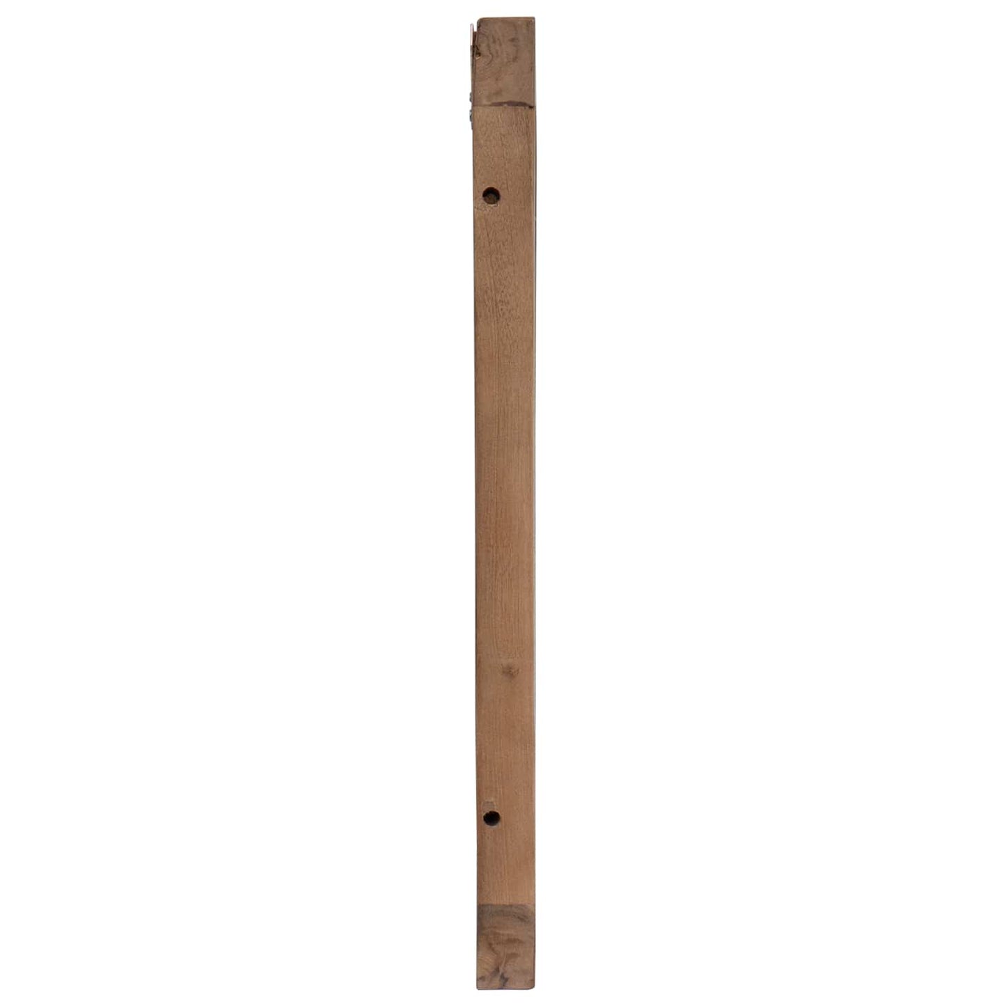 Headboard Wall-mounted Natural 140 cm Solid Teak Wood