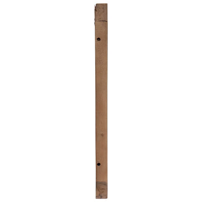 Headboard Wall-mounted Natural 160 cm Solid Teak Wood