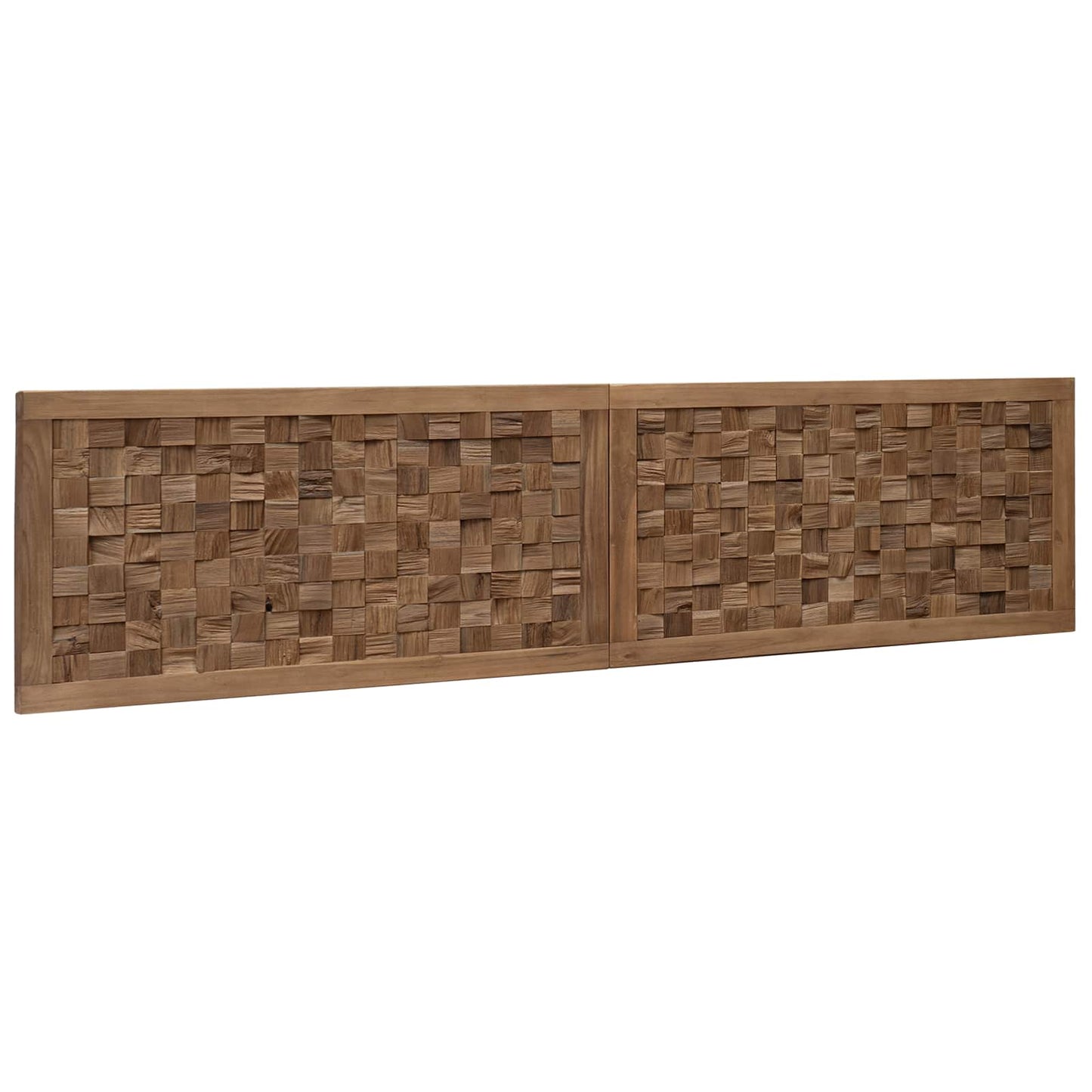 Bed Headboard Natural Solid Teak Wood