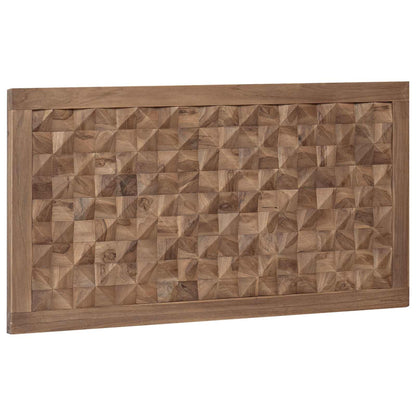 Bed Headboard Natural Solid Teak Wood