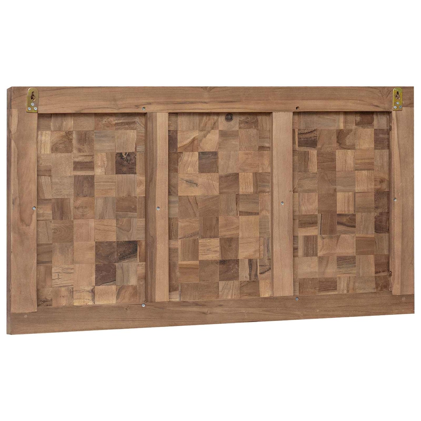 Bed Headboard Natural Solid Teak Wood