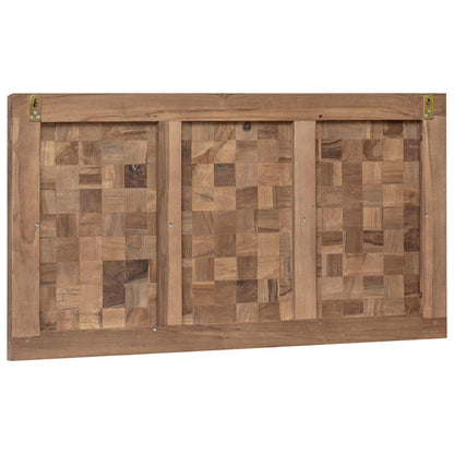 Bed Headboard Natural Solid Teak Wood
