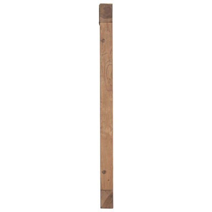 Bed Headboard Natural Solid Teak Wood