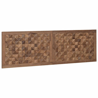 Bed Headboard Natural Solid Teak Wood